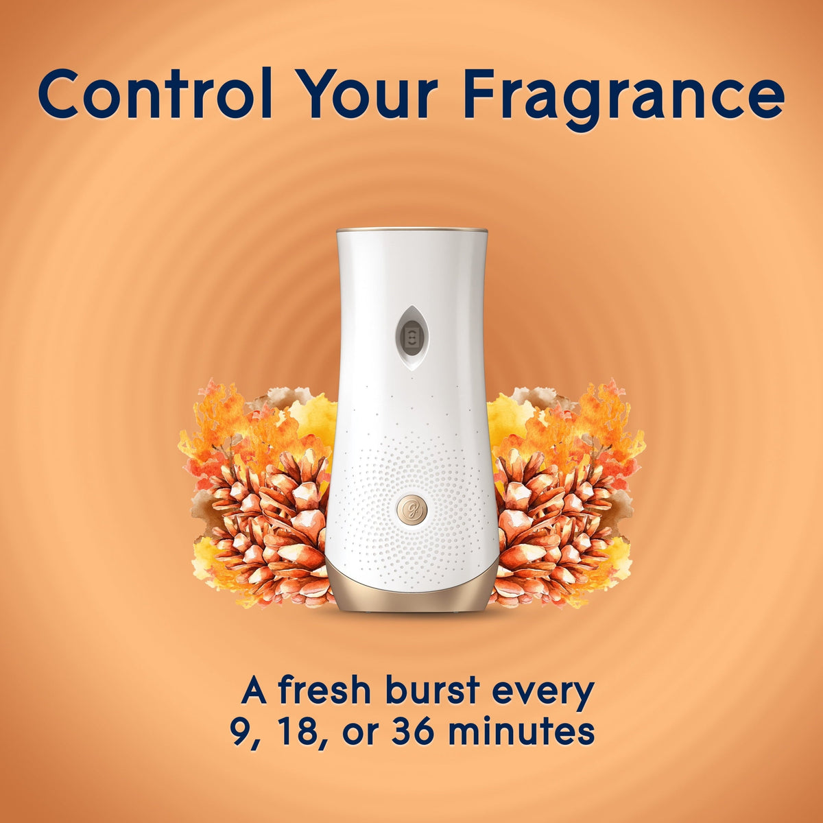 Glade Automatic Spray Refill. Air Freshener. Comforting Cashmere Woods. 3 Refills. 3 x 6.2 oz