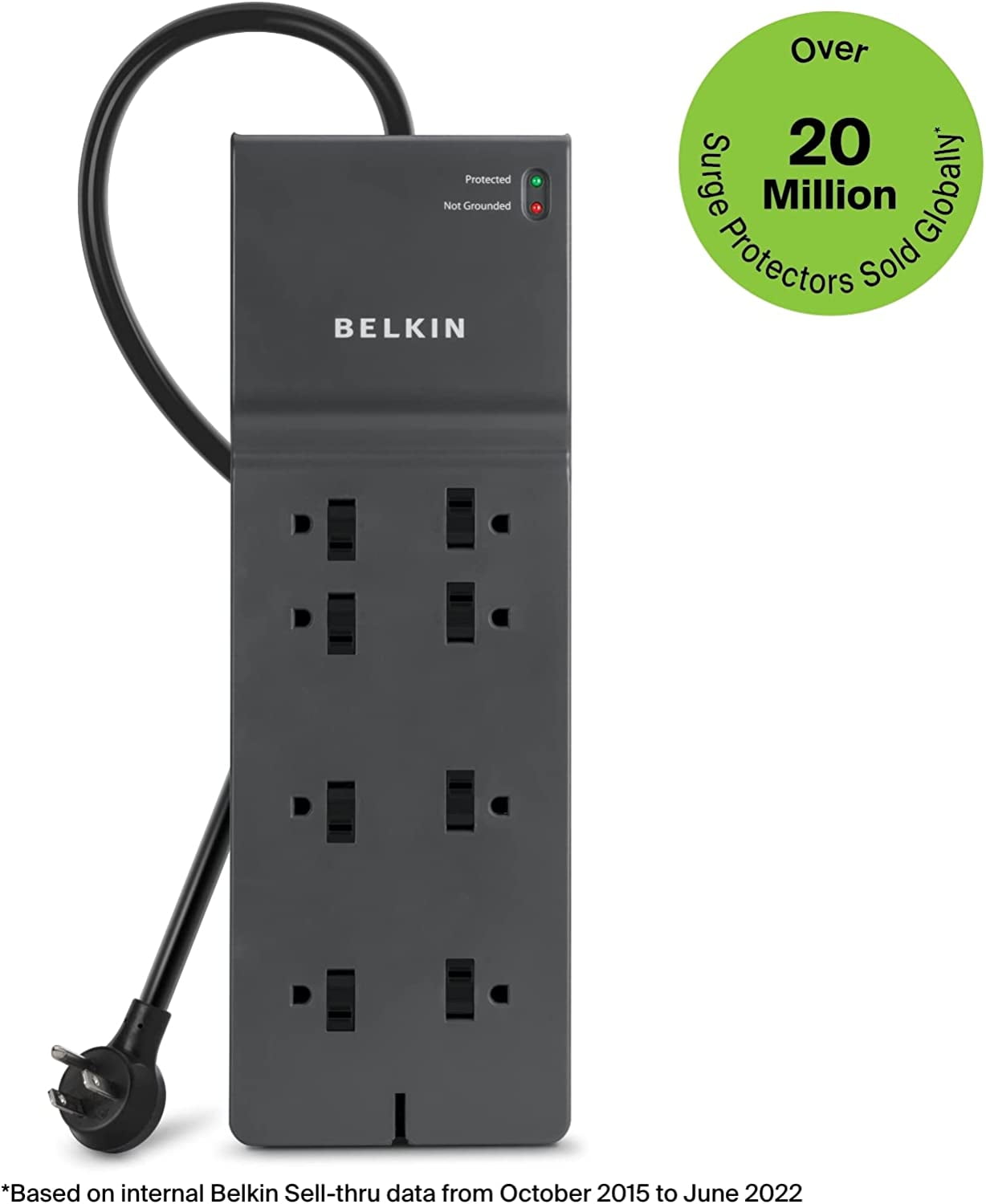 Belkin 12-Outlet Surge Protector Power Strip