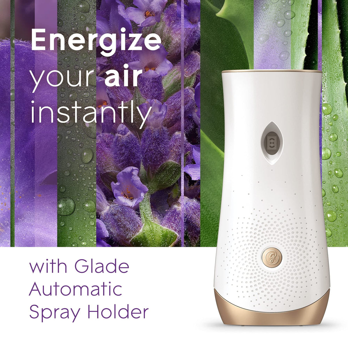 Glade Automatic Spray Refill - Tranquil Lavender & Aloe. 3 Refills (6.2 oz Each)