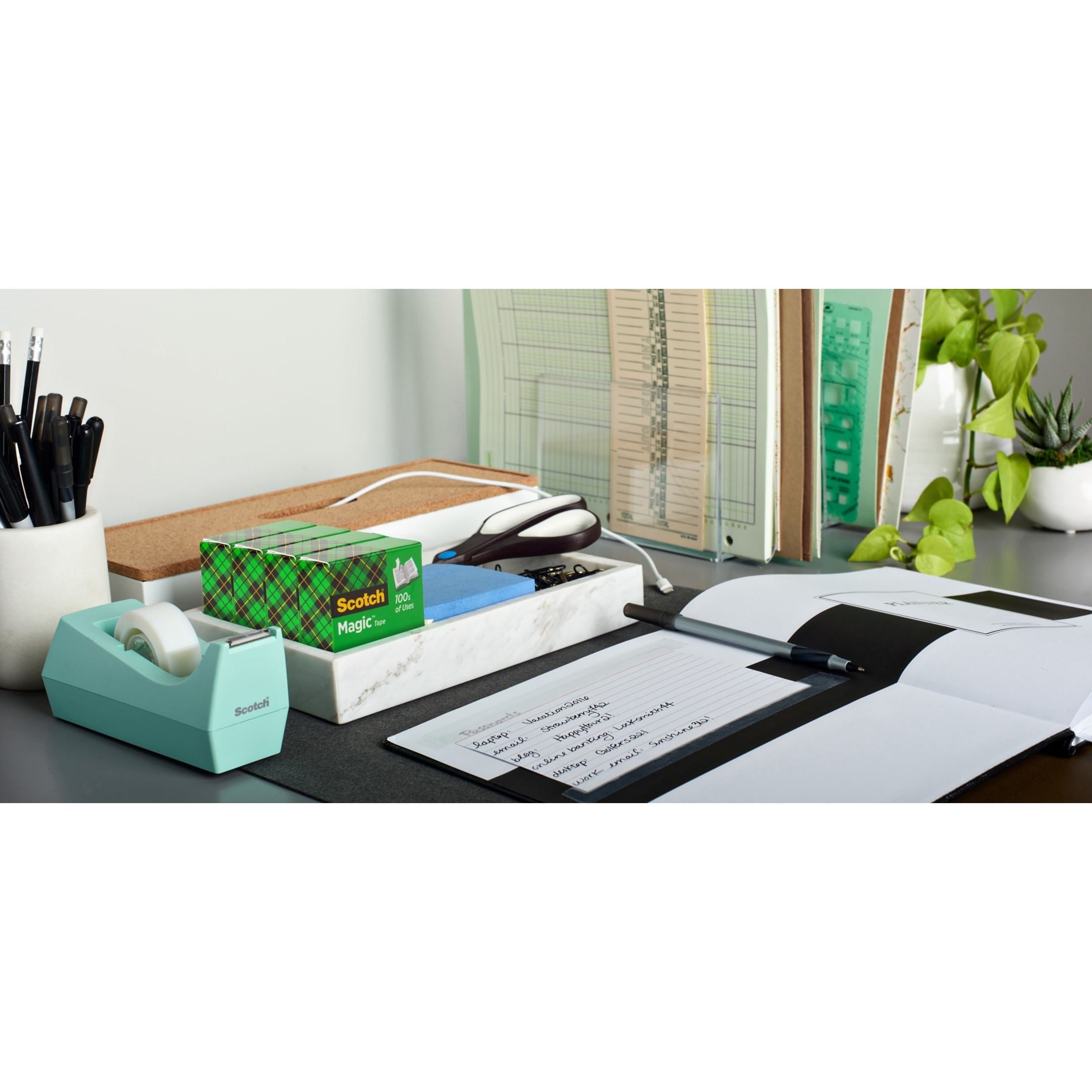 Scotch Magic Tape Value Pack. 3/4 in x 1000 in. 12 Rolls