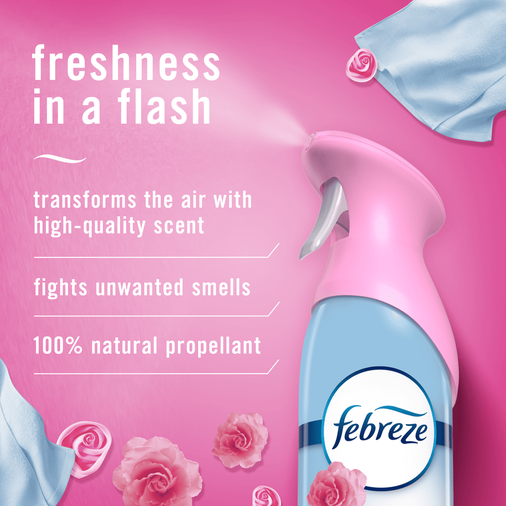 Febreze Air Mist Air Freshener Spray. Downy April Fresh. 8.1 oz. 2 Count