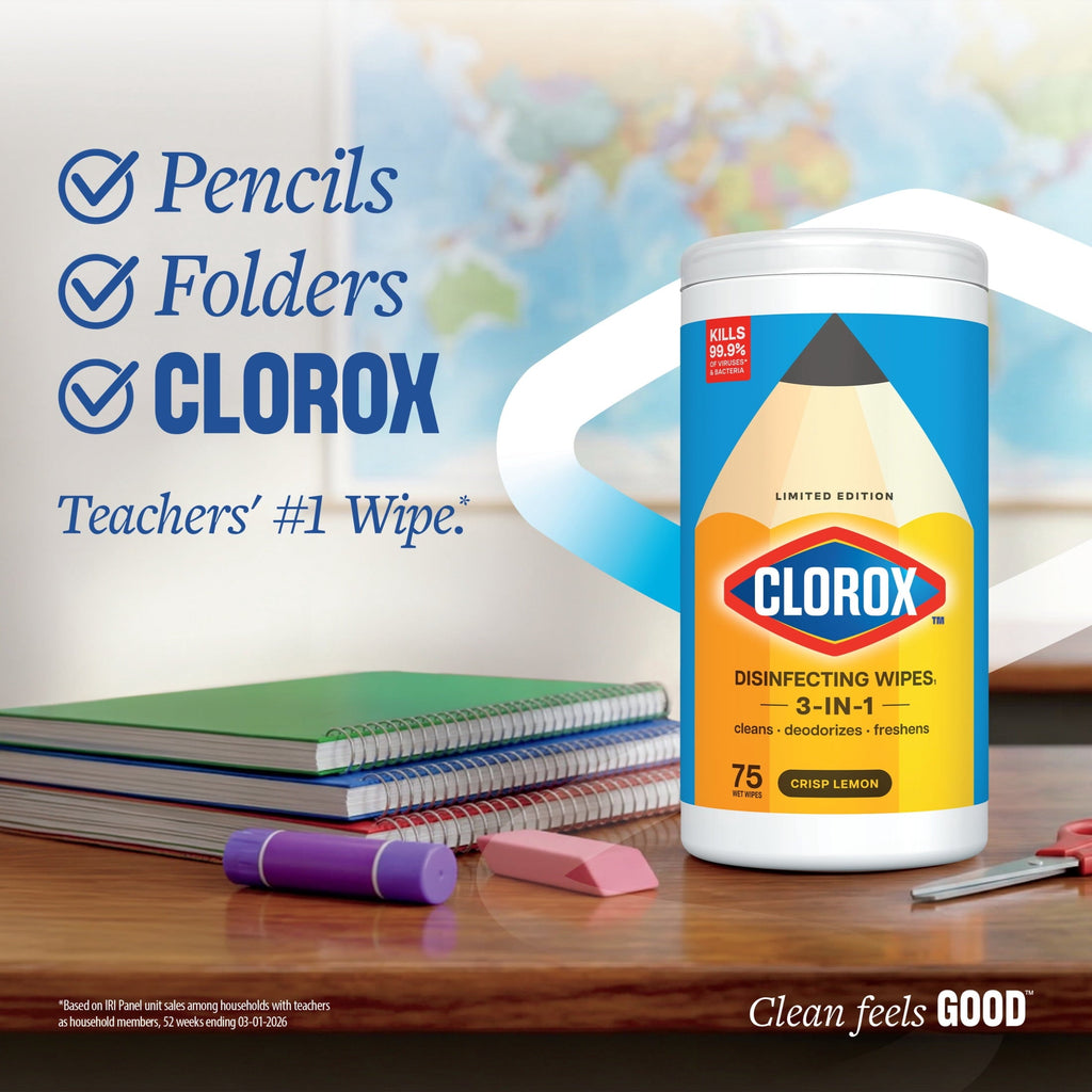 Clorox Disinfecting Wipes. Fresh Scent. 75 ct. 5-Pack