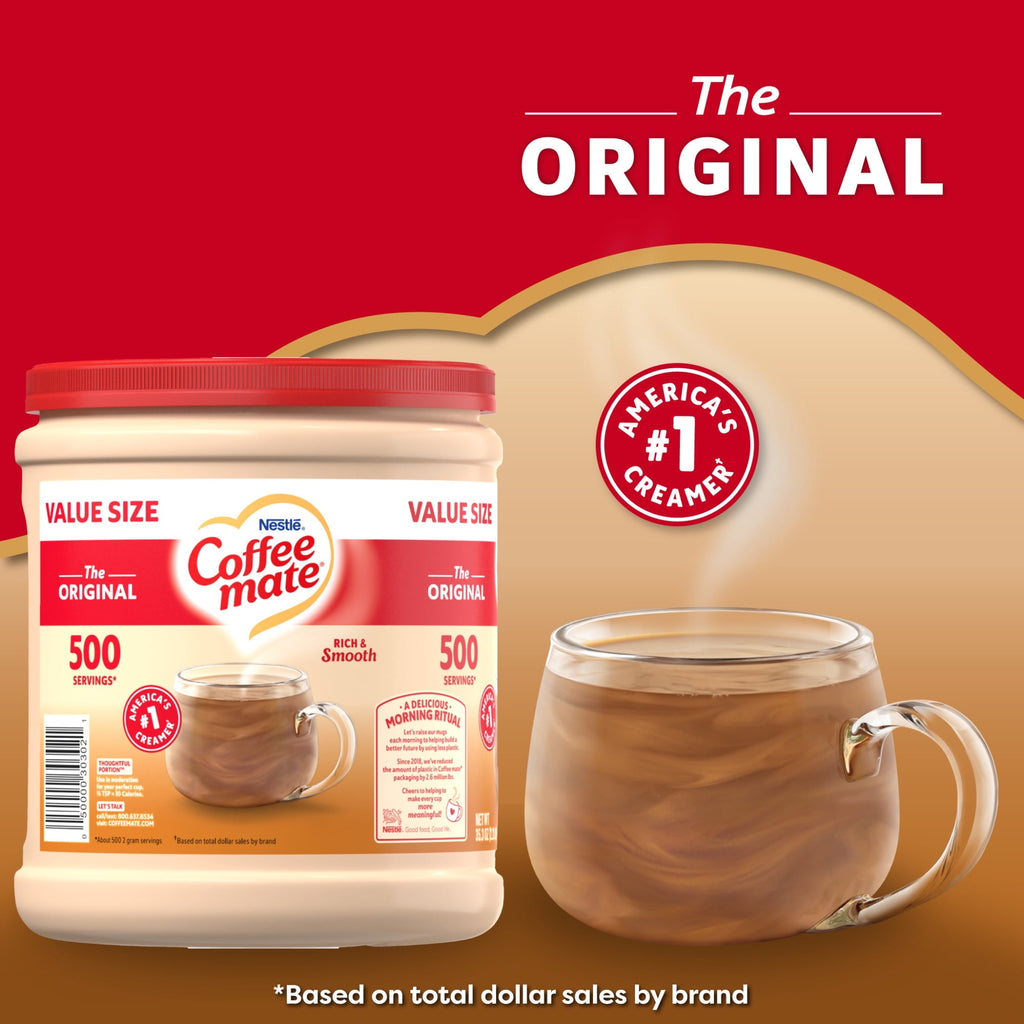 Coffee mate Original Powdered Coffee Creamer. 35.3 oz Canister