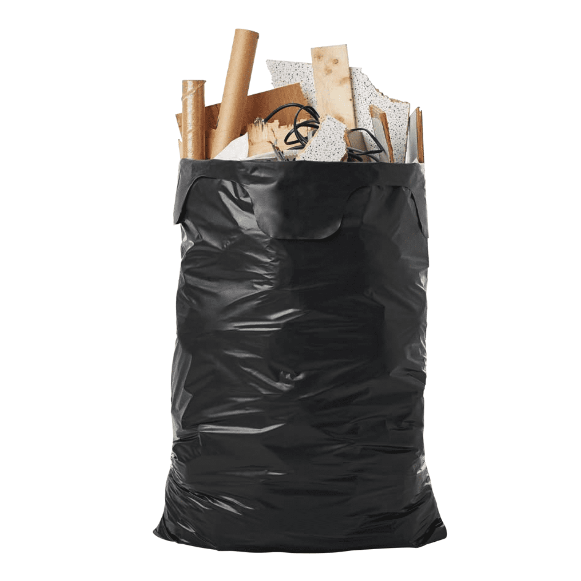 Hyper Tough 42-Gallon Flap Tie Contractor Bags. 3 MIL. 20 Bags