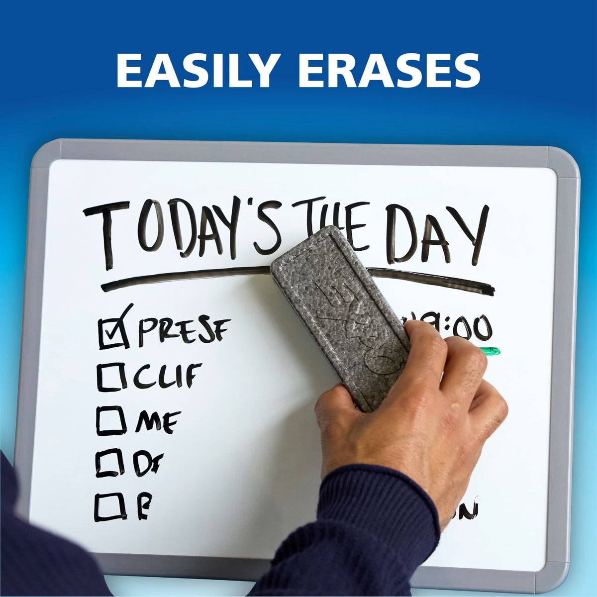 EXPO Low-Odor Dry Erase Markers. Chisel Tip. 12 Count