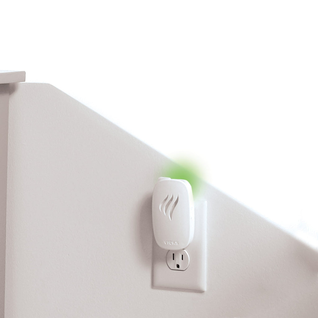 Vicks Plug-in Waterless Vaporizer with Nightlight. V1750