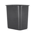 2.11 Gallon Slim Wastebasket. Fits Under Desk & Narrow Spaces. Office/Home/Dorm. Black (8L)