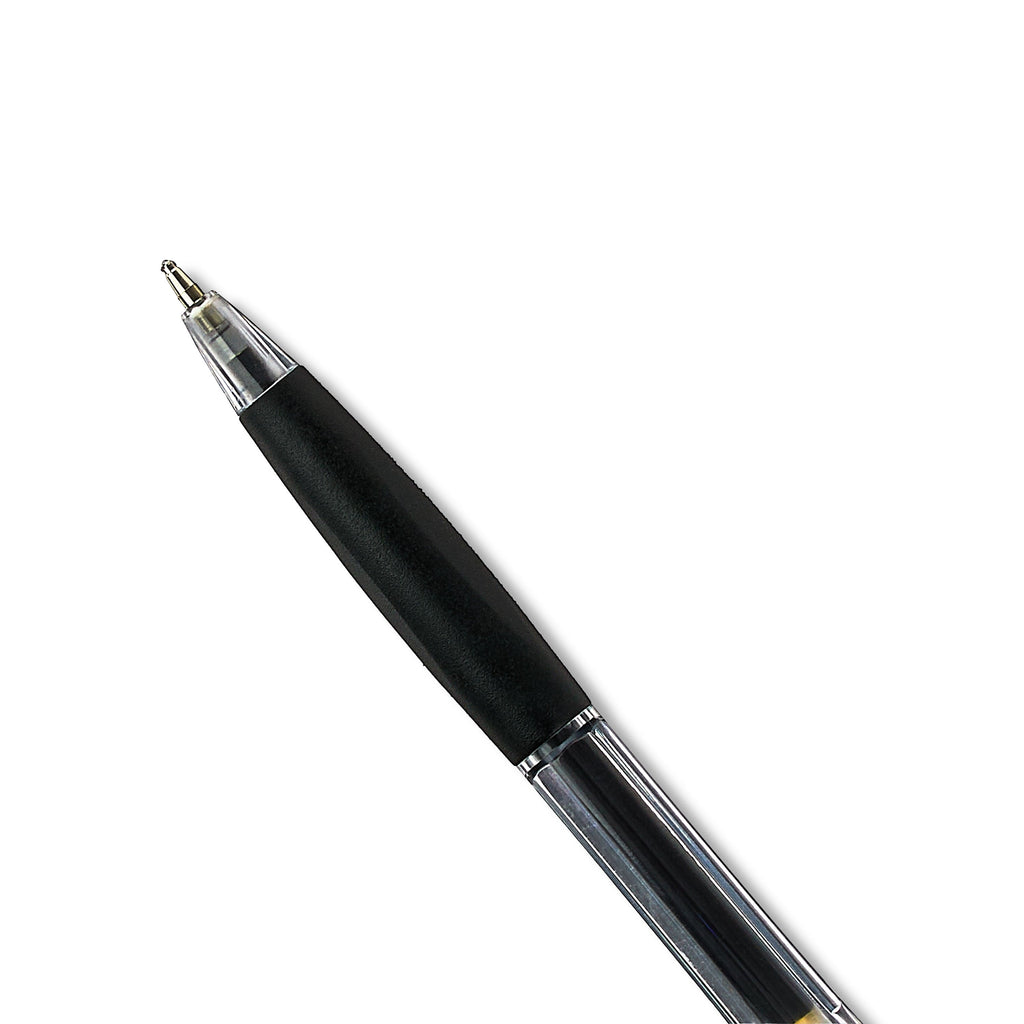 Pen+Gear Retractable Ballpoint Pens. Medium Point.1.0mm. Black Ink. 8 Count