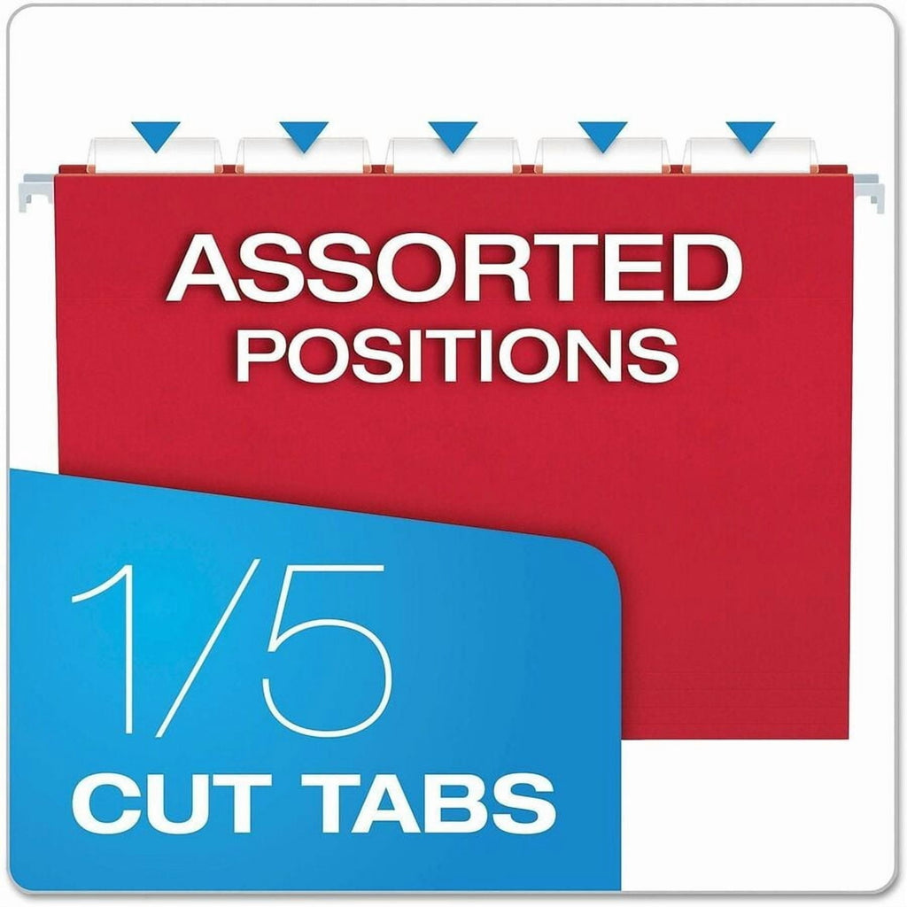 Pendaflex Hanging File Folders. Letter. Assorted Colors. 25 Pack