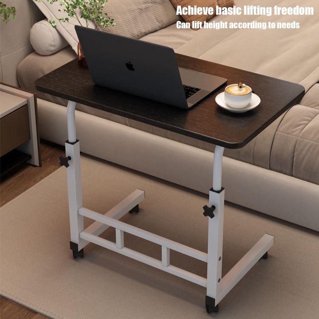 Study Computer Desk Home Office. Adjustable Height Laptop Writing Table. Bedside Table Lazy Sofa Table Minimalist Desk. End Table Sofa Side Table. Small Standing Desk with Wheels for Bedside Sofa