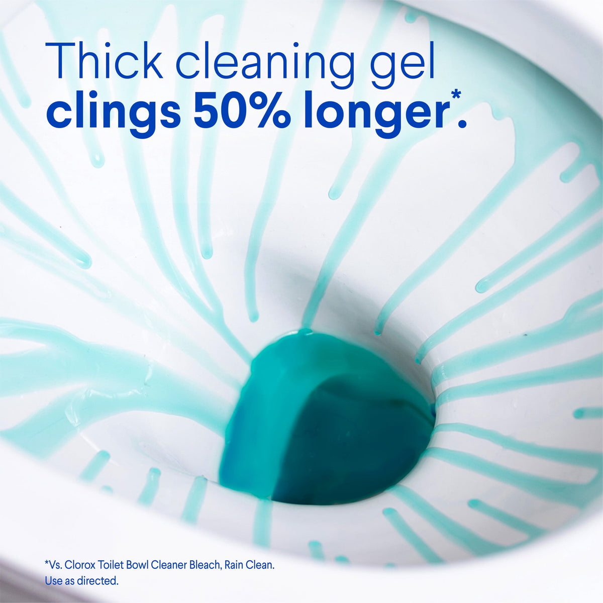 Clorox Toilet Bowl Cleaner Clinging Bleach Gel. Crisp Lemon. 24 fl oz