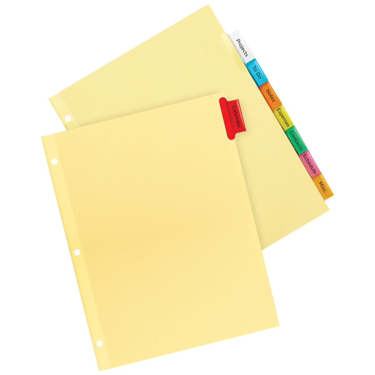Avery Big Tab Insertable Dividers. 8-Tab. Multicolor. 2-Pack