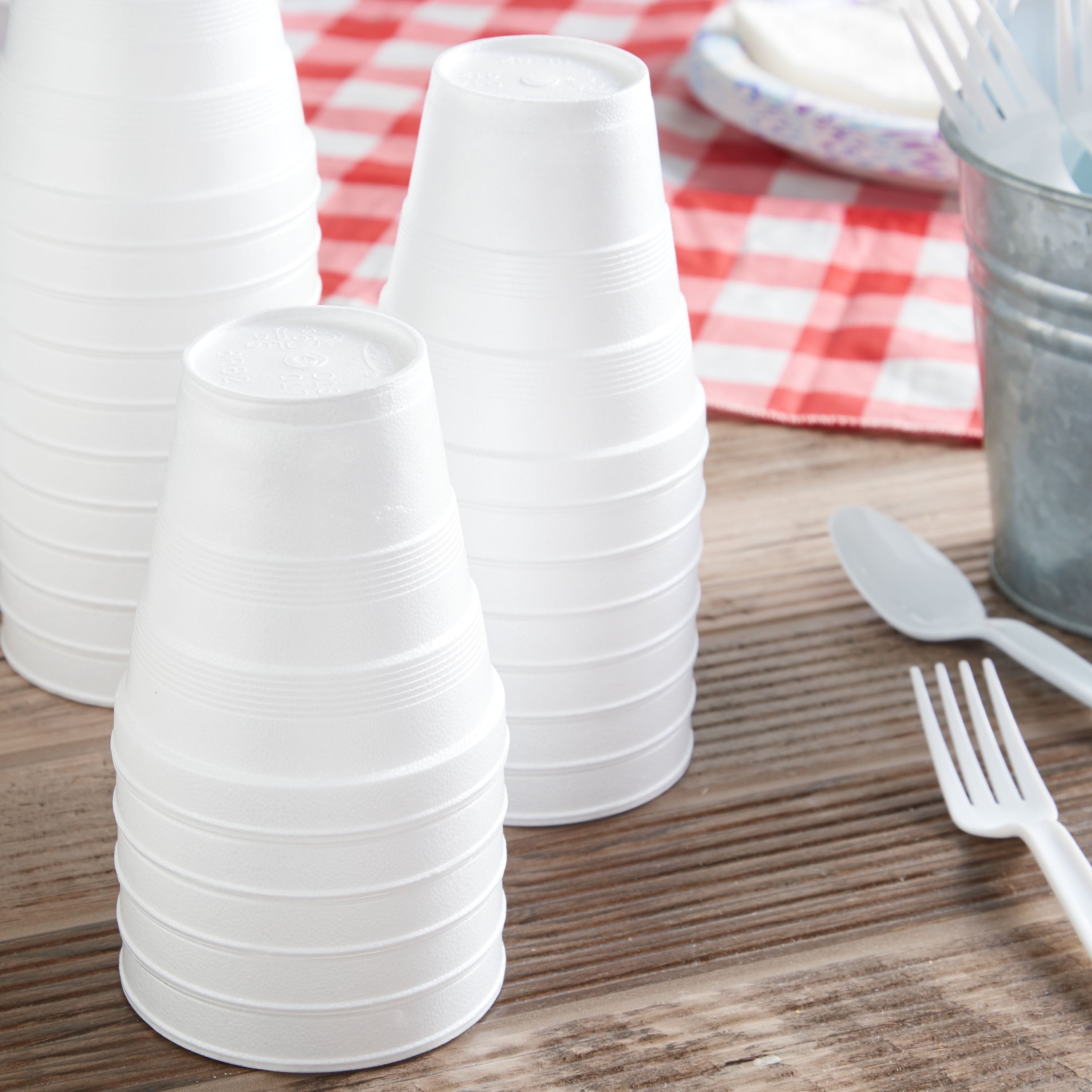 Great Value Disposable Foam Cups. 8 Ounce. 50 Count