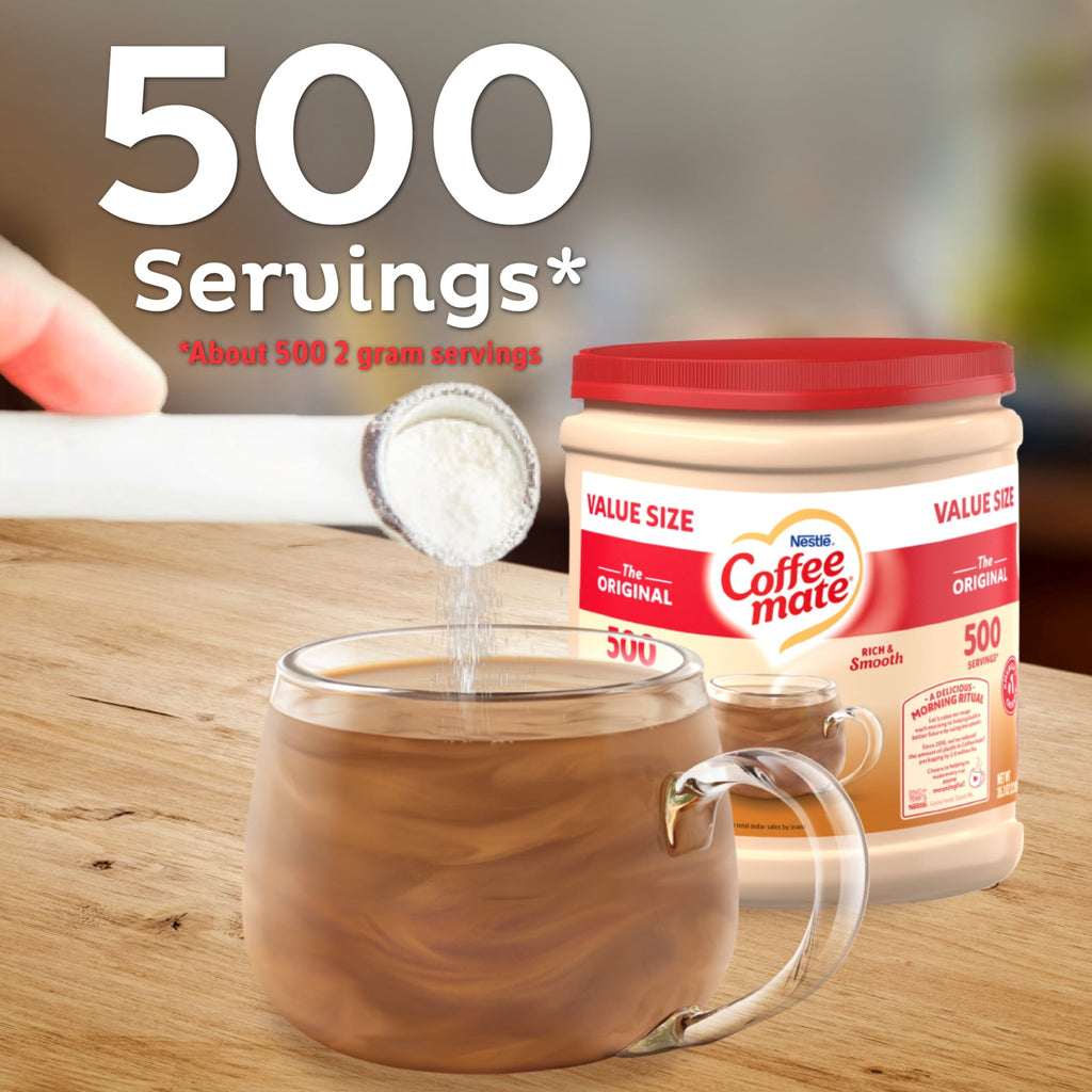 Coffee mate Original Powdered Coffee Creamer. 35.3 oz Canister