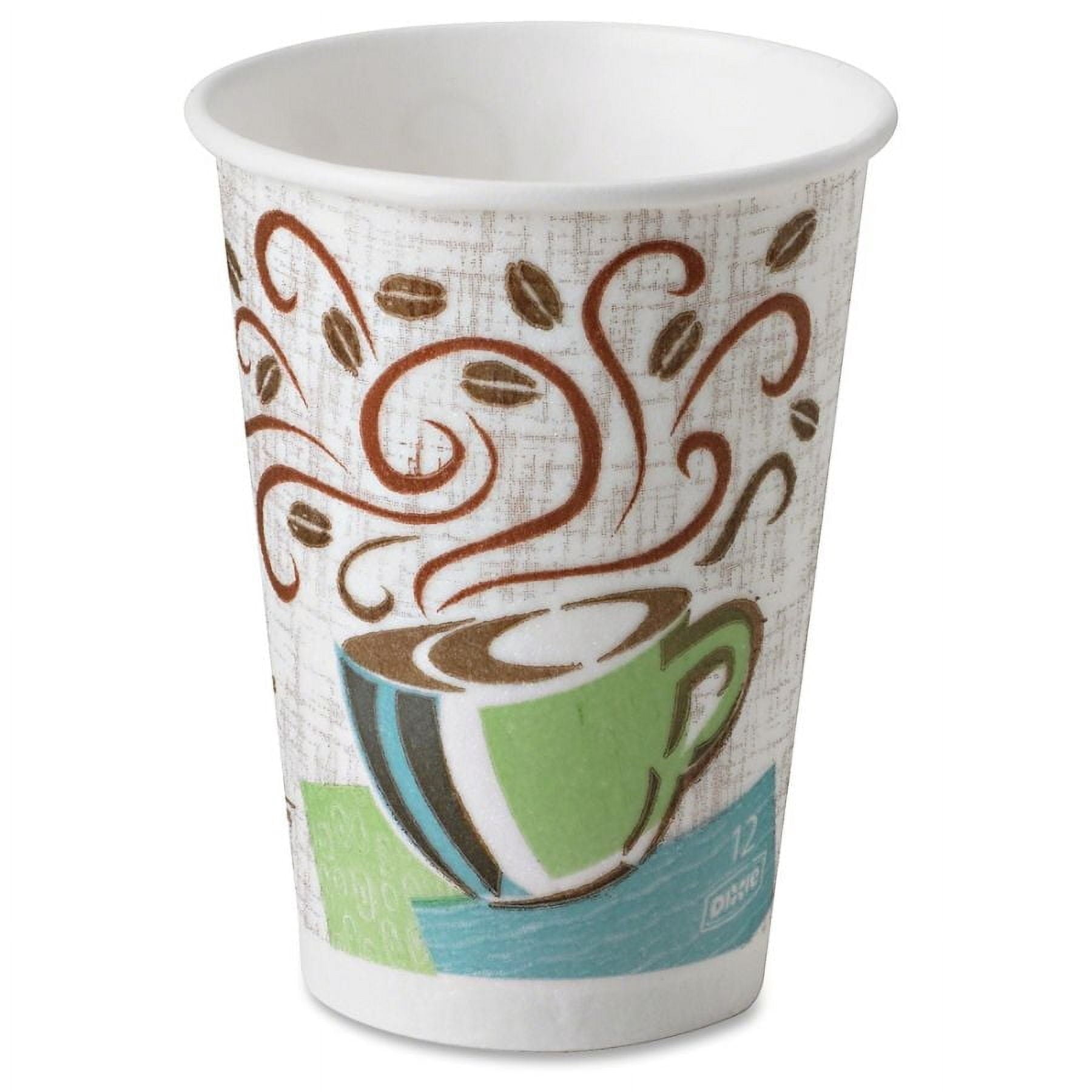 Dixie PerfecTouch Insulated Paper Hot Cups. 12 oz. 500-Count
