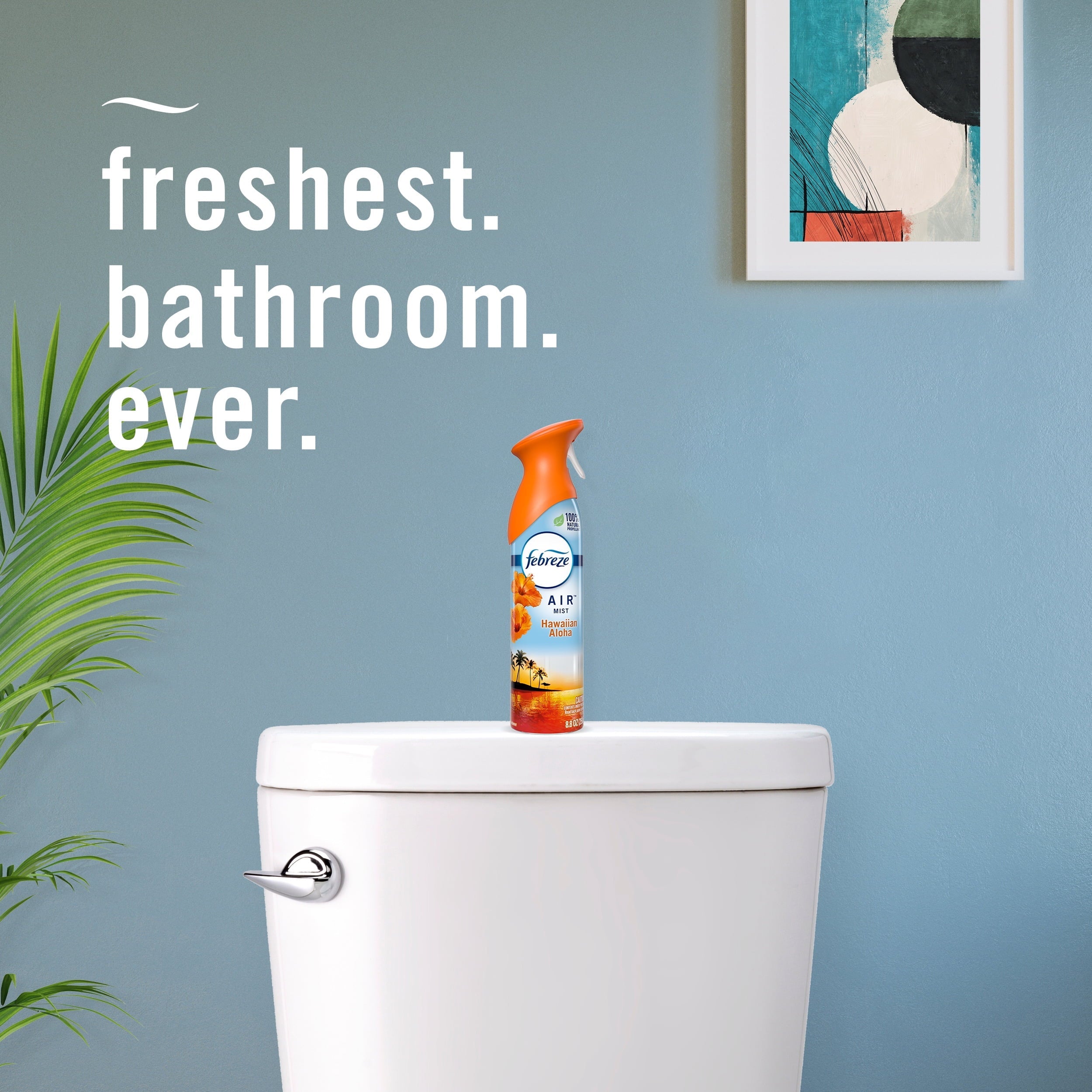 Febreze Odor-Fighting Air Freshener Room Spray. Hawaiian Aloha. 8.8 oz. 2 Count