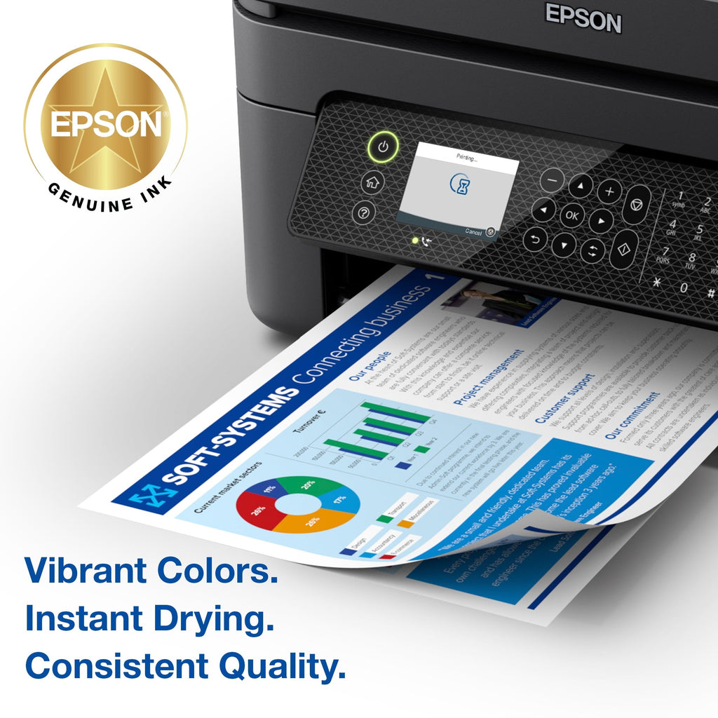 EPSON 232 Claria Ink High Capacity Black & Standard Color Cartridge Combo Pack (T232XL-BCS) Works with WorkForce WF-2930. WF-2950. Expression XP-4200. XP-4205
