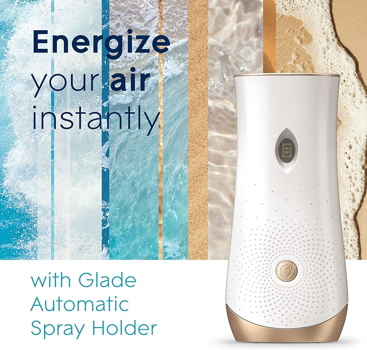 Glade Automatic Spray Refill - Aqua Waves. 3 Refills (6.2 oz Each)