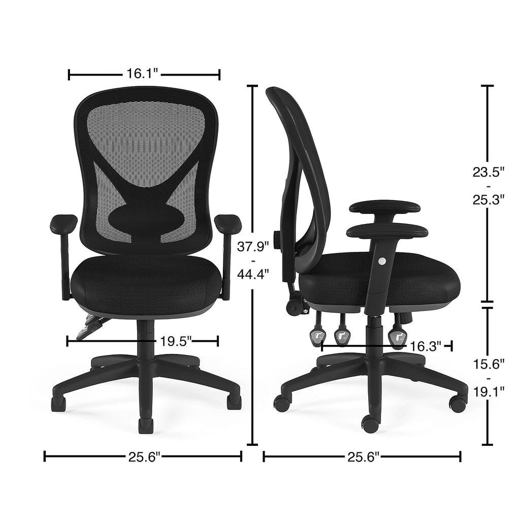 Staples Carder Mesh Office Chair Black (24115-CC) 24115CC