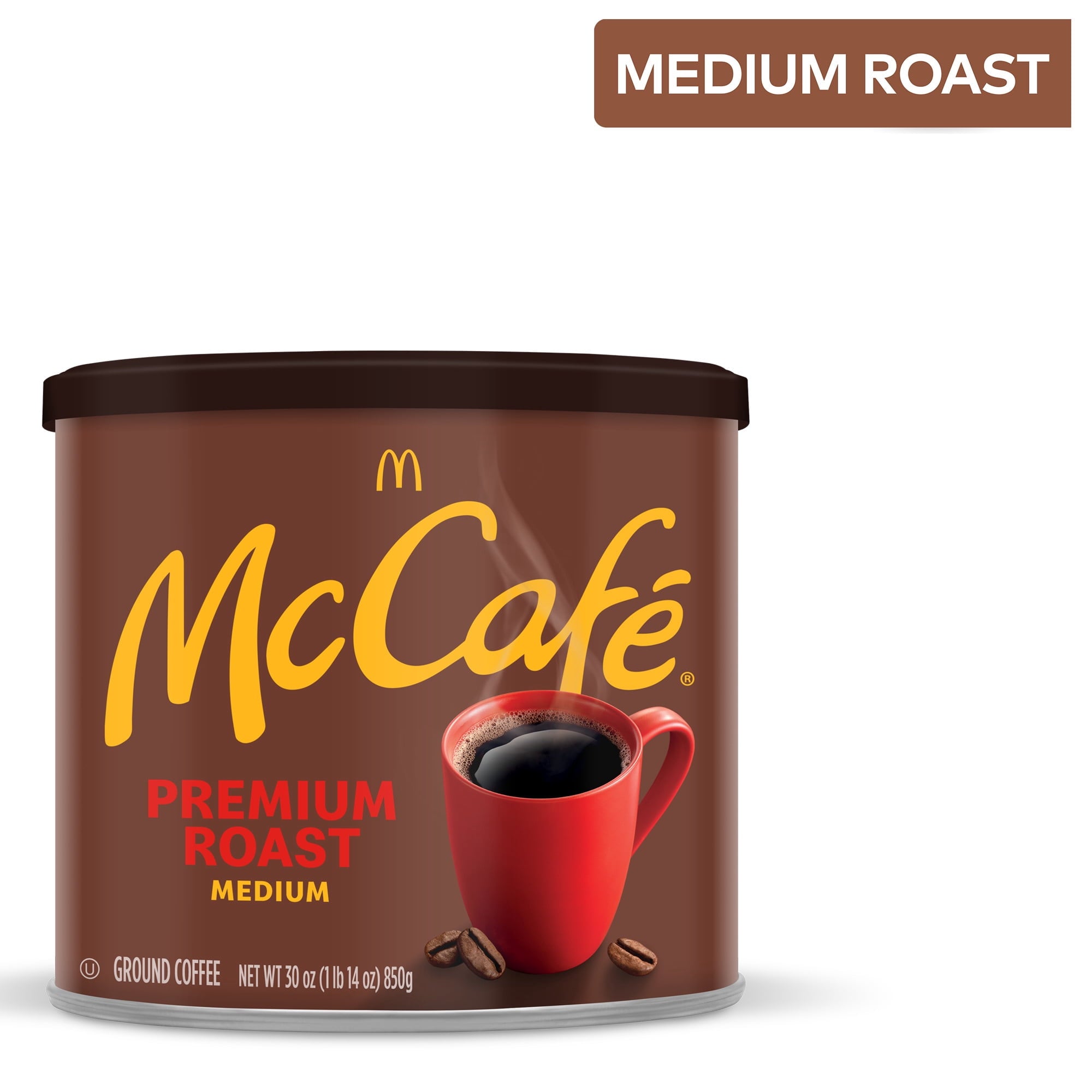 McCafe Premium Roast Medium Roast Ground Coffee. 30 oz
