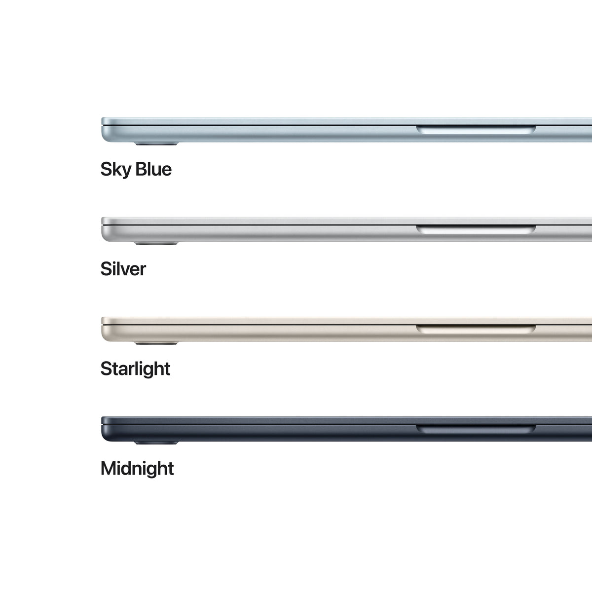 Apple 15 MacBook Air with M5 chip. 10 core CPU / 10 core GPU. 16GB Memory. 1TB SSD - Midnight