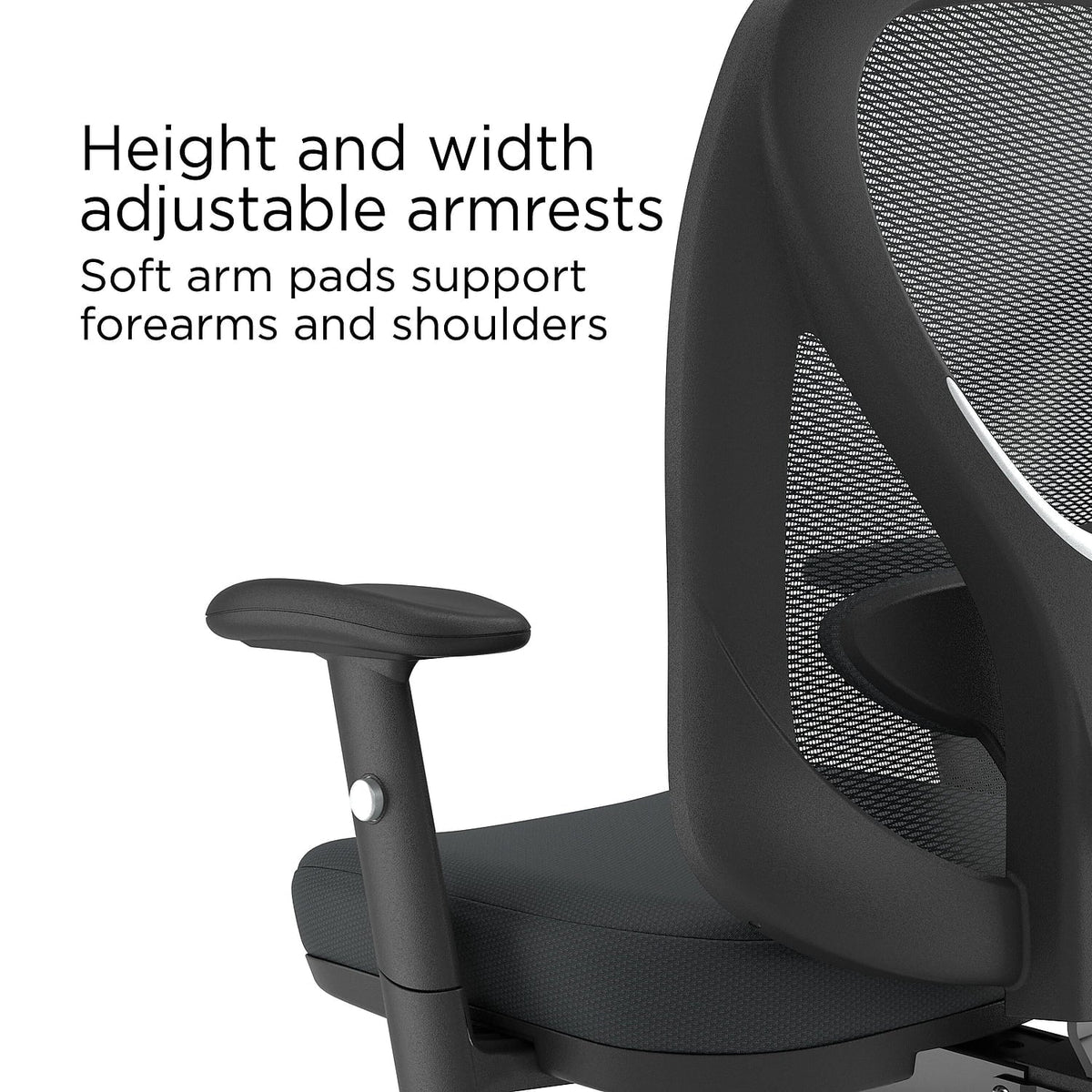 Staples Carder Mesh Office Chair Black (24115-CC) 24115CC