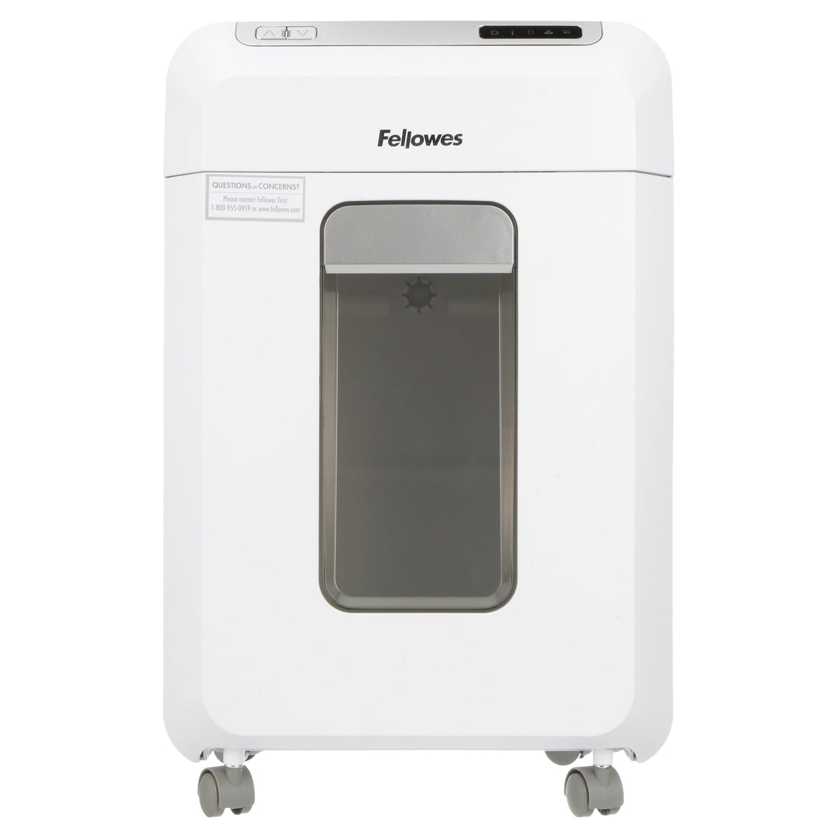Fellowes 12MS MicroShred 12-Sheet Micro-Cut Paper Shredder. White