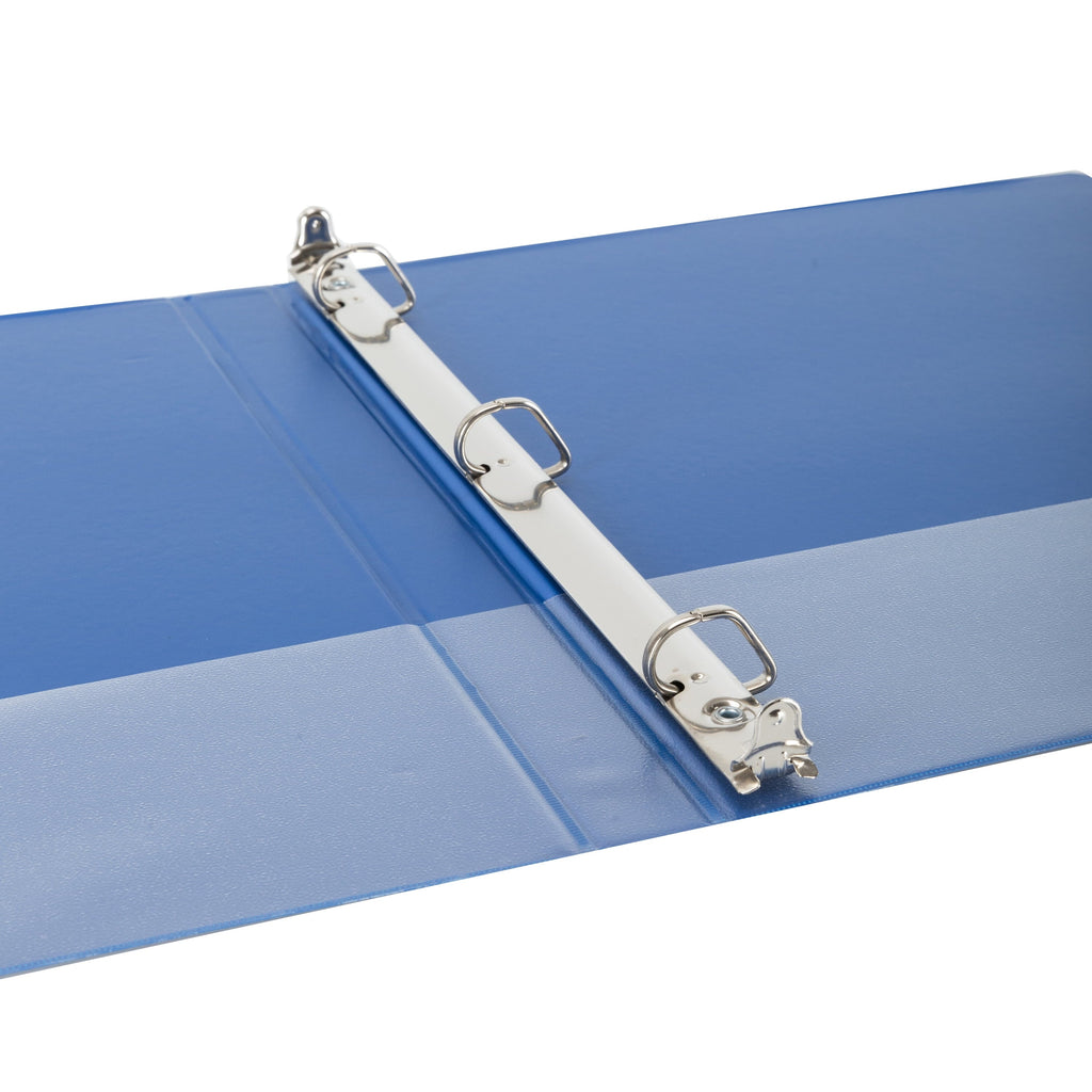 Pen+Gear Durable View 1/2 D-Ring Binder. Cobalt Blue