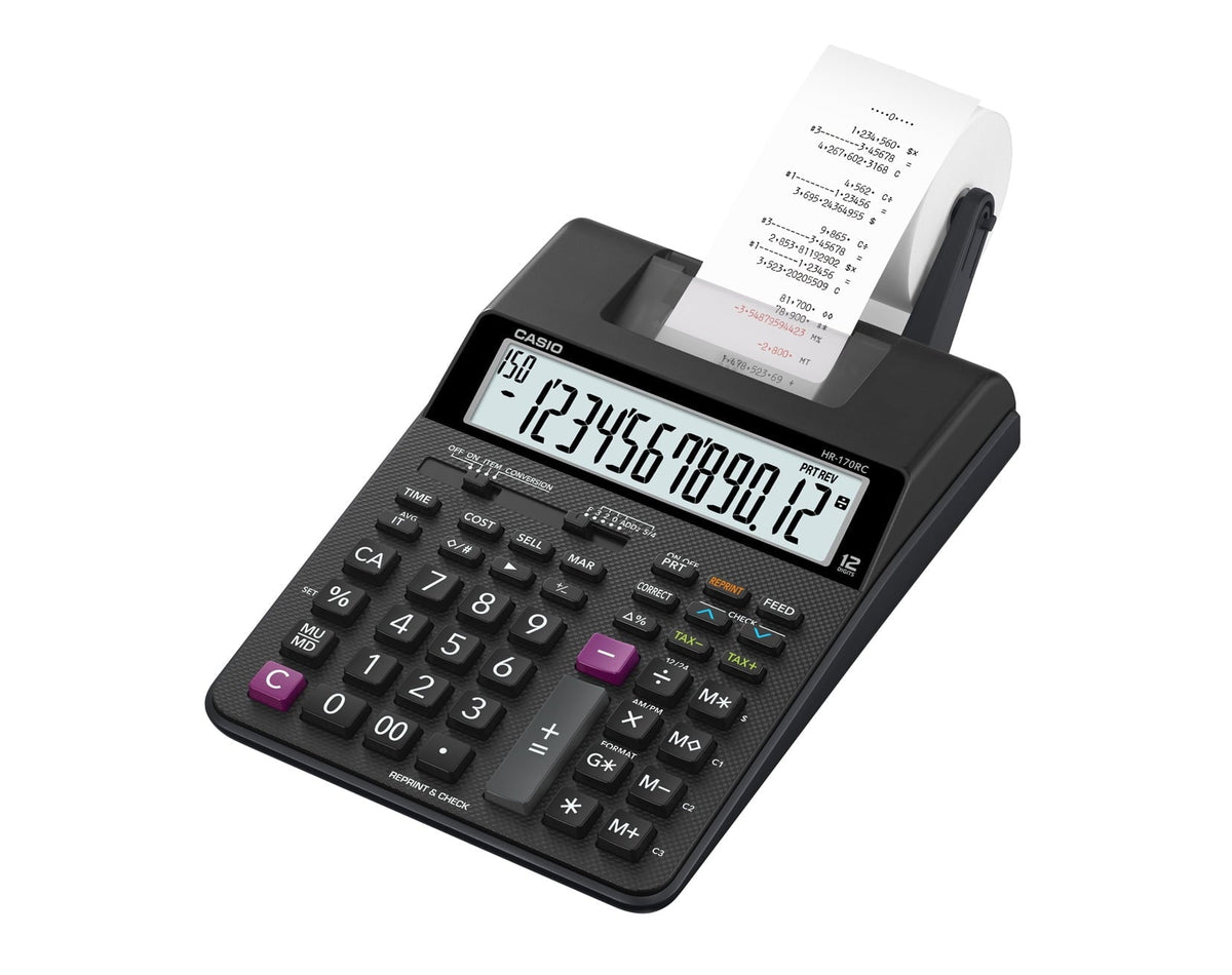 Casio HR-170RC Printing Calculator