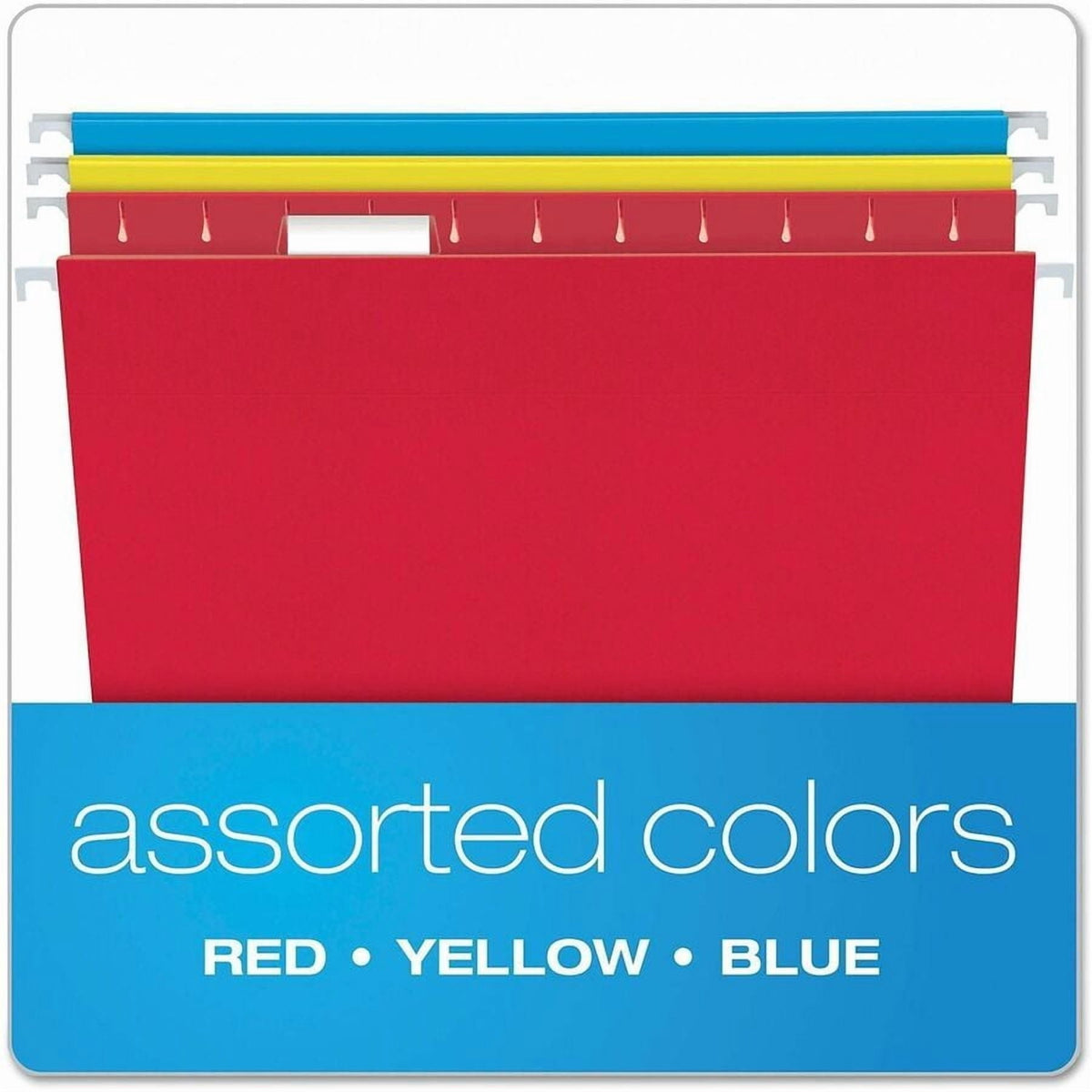 Pendaflex Hanging File Folders. Letter. Assorted Colors. 25 Pack