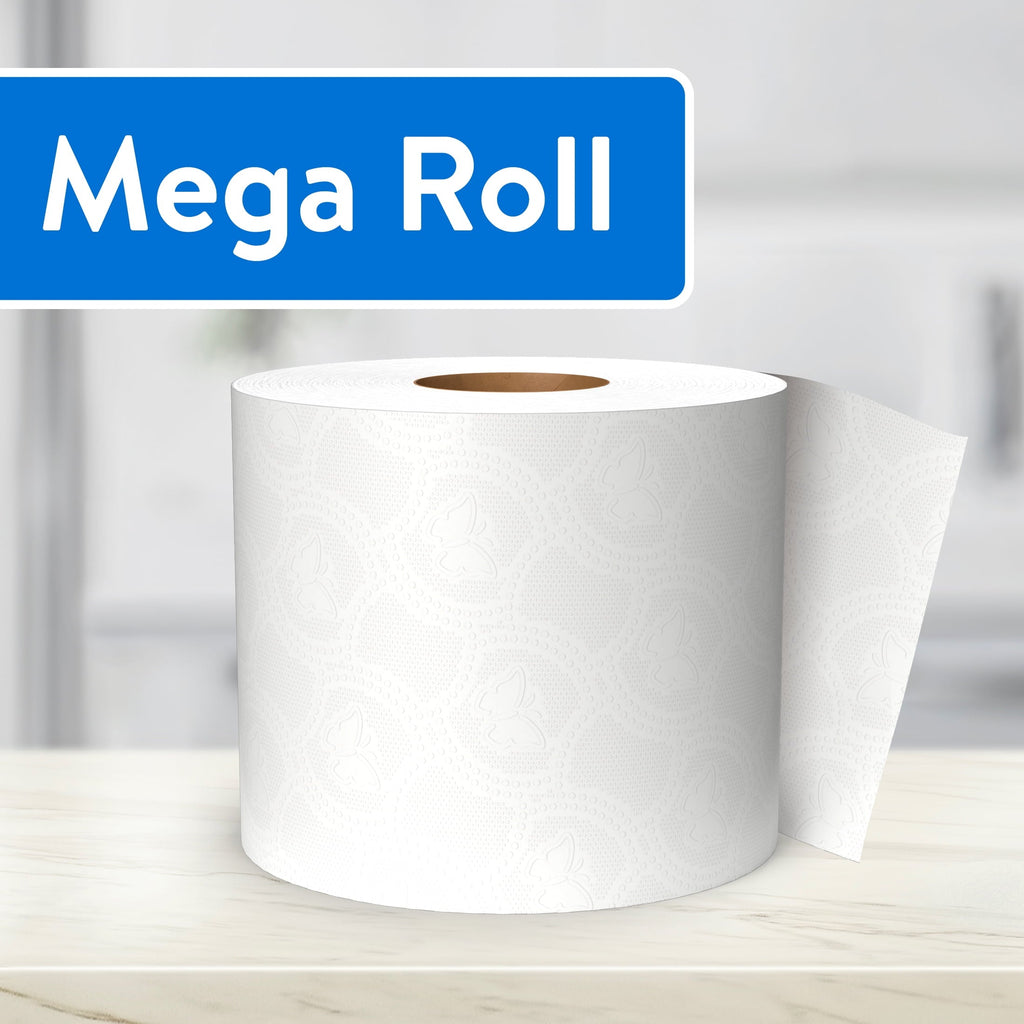 Great Value Soft & Strong Premium Toilet Paper. 12 Mega Rolls. 380 Sheets per Roll