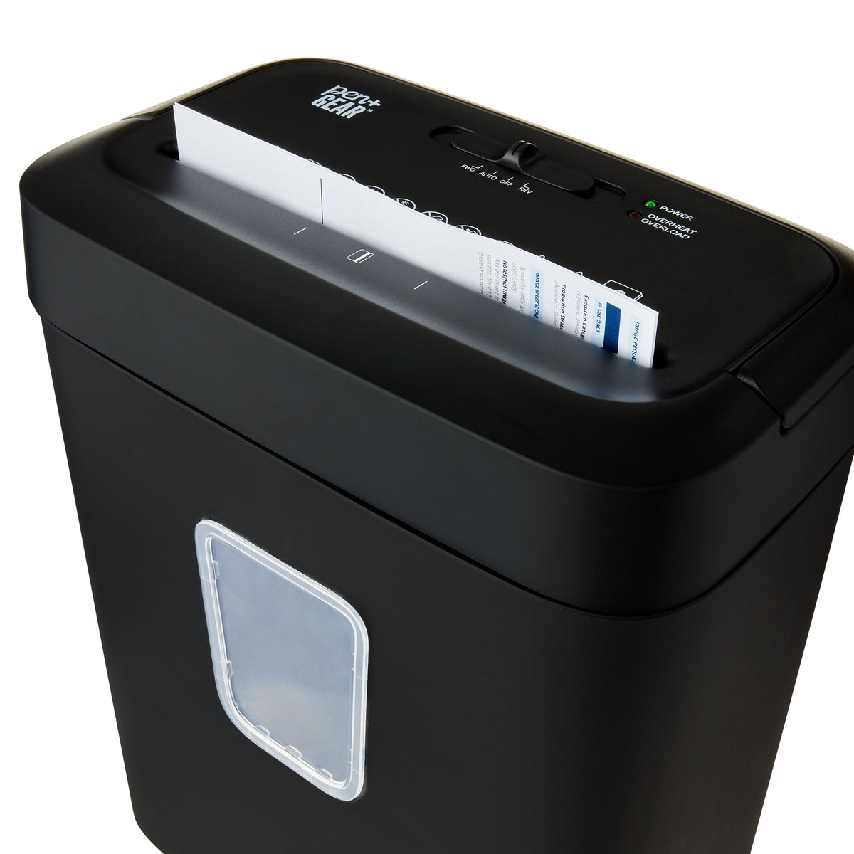 Pen+Gear 6-Sheet Cross-Cut Paper & Credit Card Shredder. 3.7-Gallon