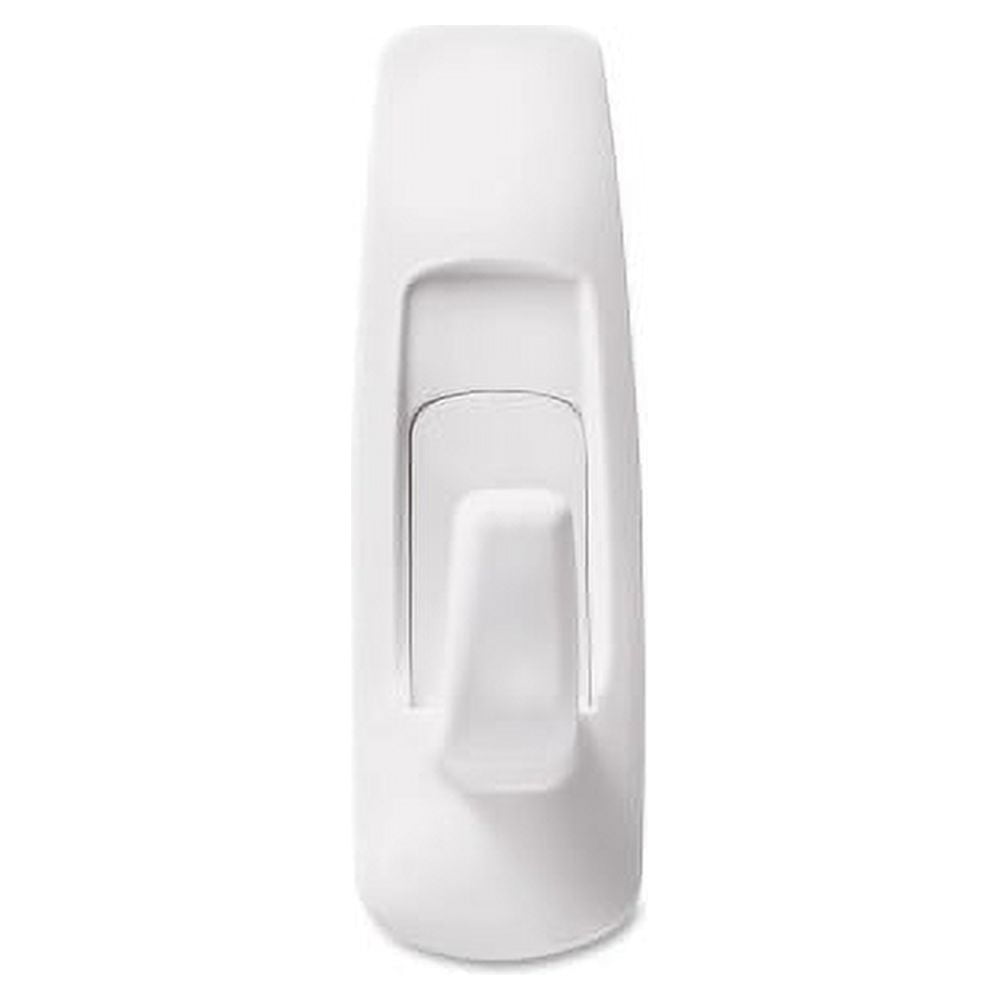 Command Medium Wall Hooks. White. 6 Hooks