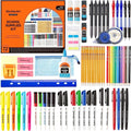 Shuttle Art 71-Pack School Supplies Kit for Teachers & Students