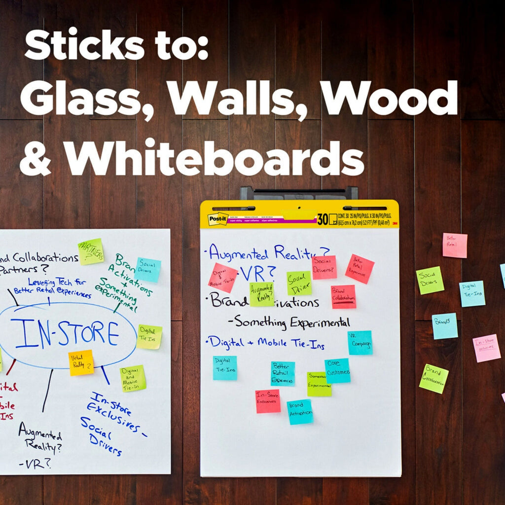Post-it Super Sticky Easel Pad. 25 x 30 in. 2 Pack