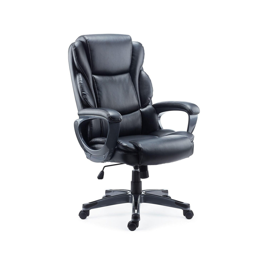Staples Mcallum Bonded Leather Managers Chair Black 51473