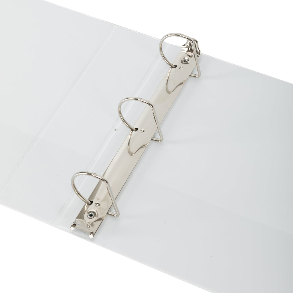Pen+Gear Durable View Binder. 2-Inch D-Rings. White. 520-Sheet Capacity