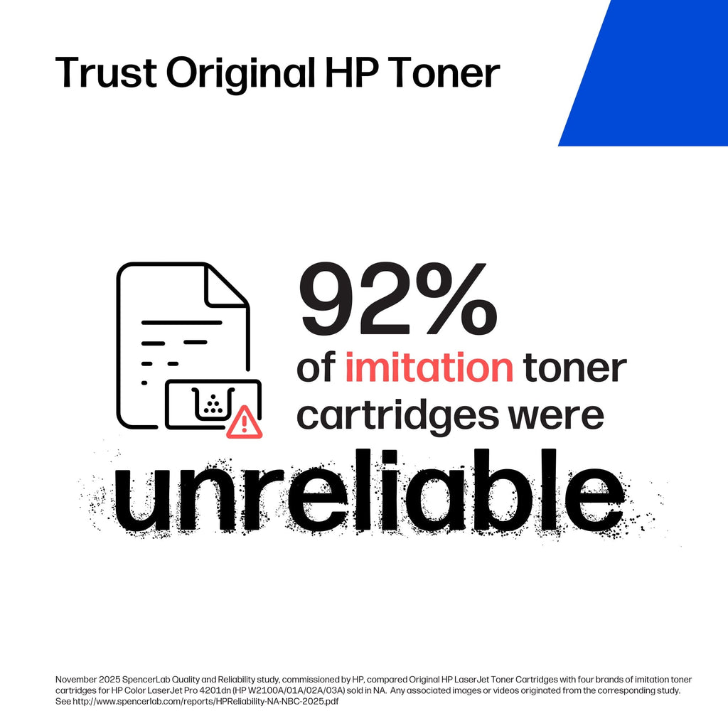 HP 141A Black Original LaserJet Toner Cartridge. ~950 pages. W1410A