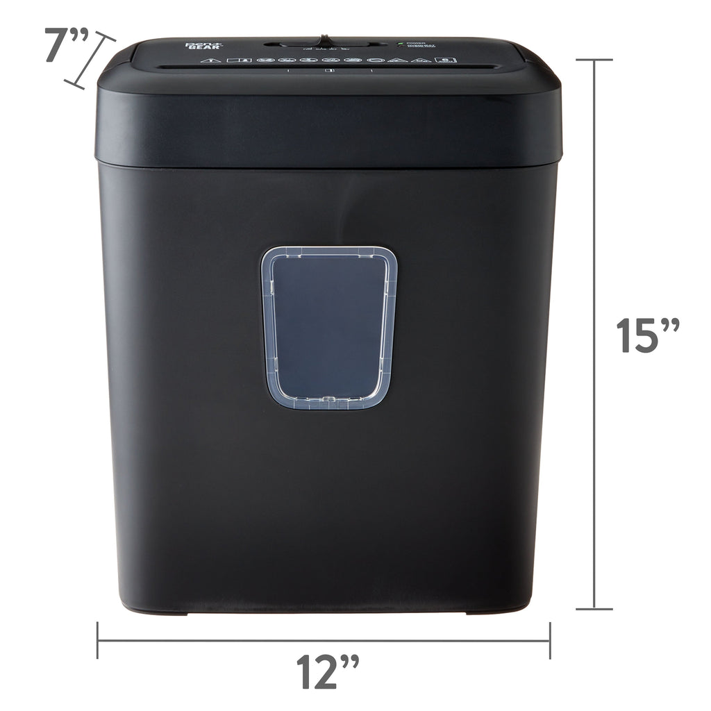 Pen+Gear 6-Sheet Cross-Cut Paper & Credit Card Shredder. 3.7-Gallon