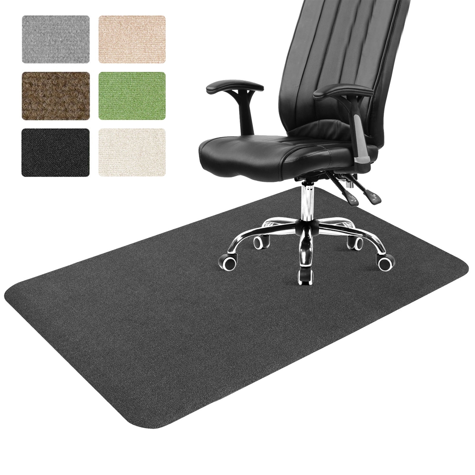 ANMINY Office Chair Mat for Hardwood Floors - Non-Slip Desk Chair Floor Protector