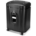 Aurora AU1225MA High-Security 12-Sheet Micro-Cut Paper & CD/Credit Card Shredder. 5-Gal Pullout Basket. 40-Min Run Time
