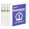 Avery Durable View Binders. 1 Inch. Assorted. 4-Pack