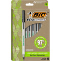 BIC ReVolution Round Stic Ballpoint Pens. Medium Point. Black