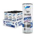 CELSIUS Sparkling Arctic Vibe. Functional Energy Drink 12 fl oz (Pack of 12)