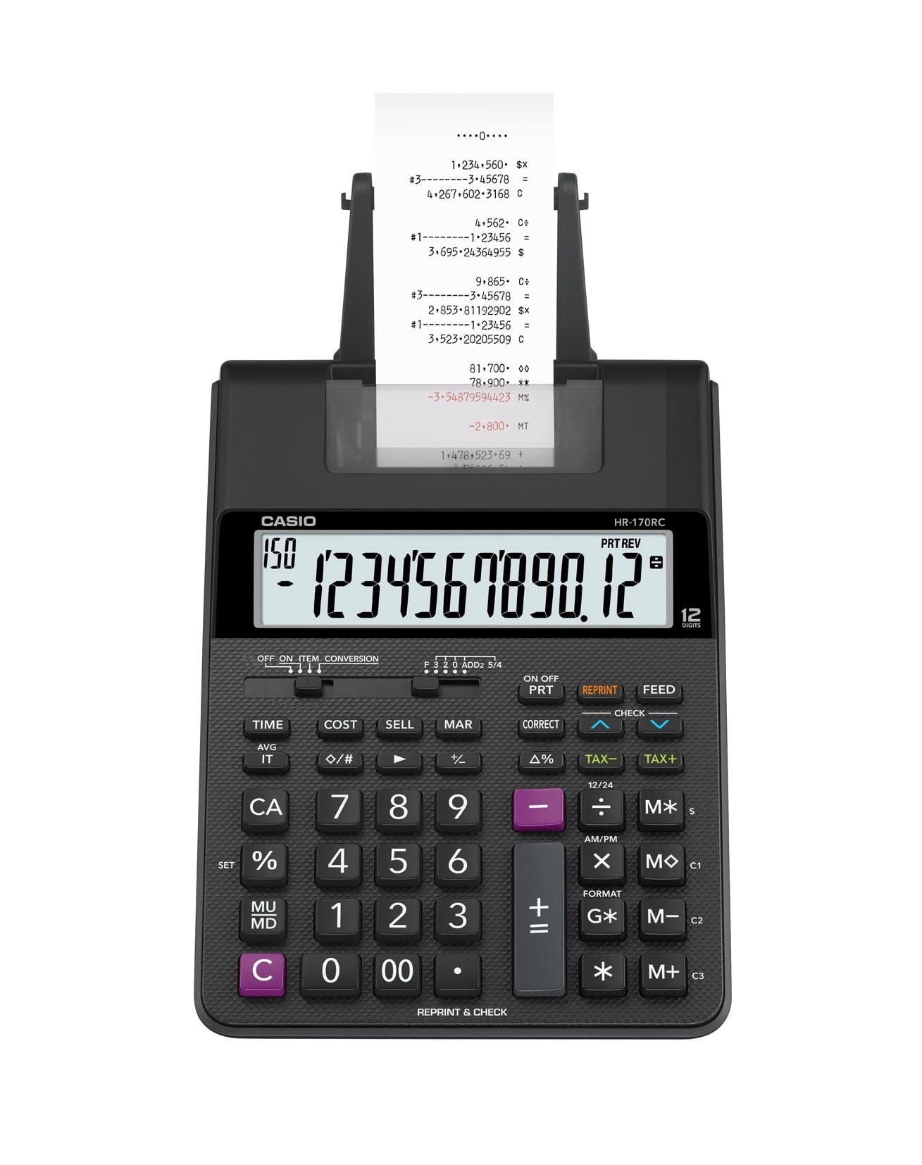 Casio HR-170RC Printing Calculator