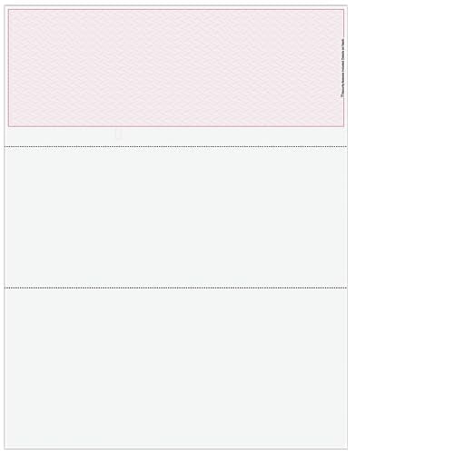 Classic Blank Top Check. Computer Checks. Burgundy Herringbone Background. 500 Pack