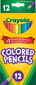 Crayola Colored Pencil Set. 12 Count