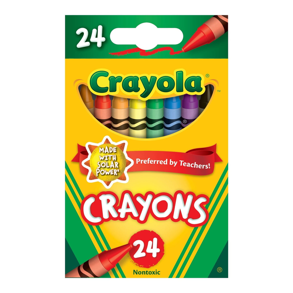 Crayola Crayons. 24 Count. Classic Colors