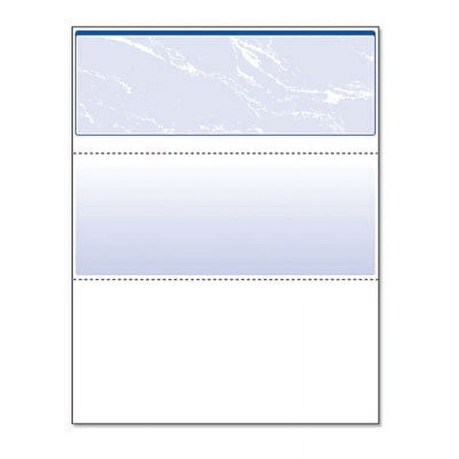DocuGard Security Business Checks. 11 Features. 8.5 x 11. Blue Marble Top. 500/Ream