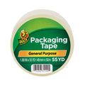 Duck Brand General Purpose Packaging Tape. 1.88 in. x 55 yd.. Clear. 1 Roll